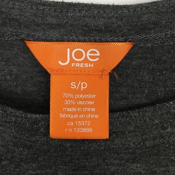 Joe Fresh Striped Tee Long Body Small - Picture 4 of 6
